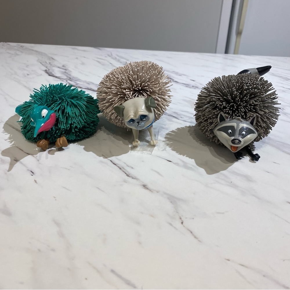 Vintage Koosh Balls Disney Pocahontas Meeko Percy & flit 1995 Oddzon Koosh balls